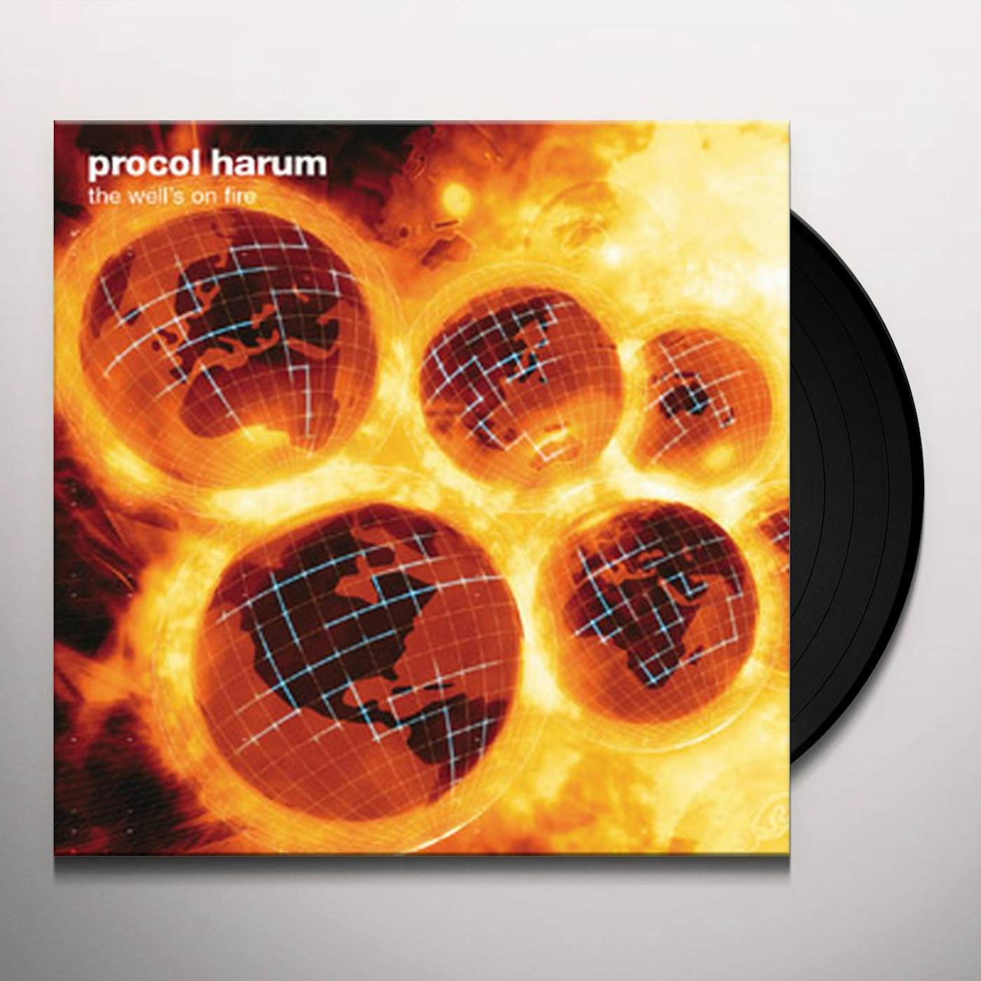 Procol Harum WELL'S ON FIRE Vinyl Record
