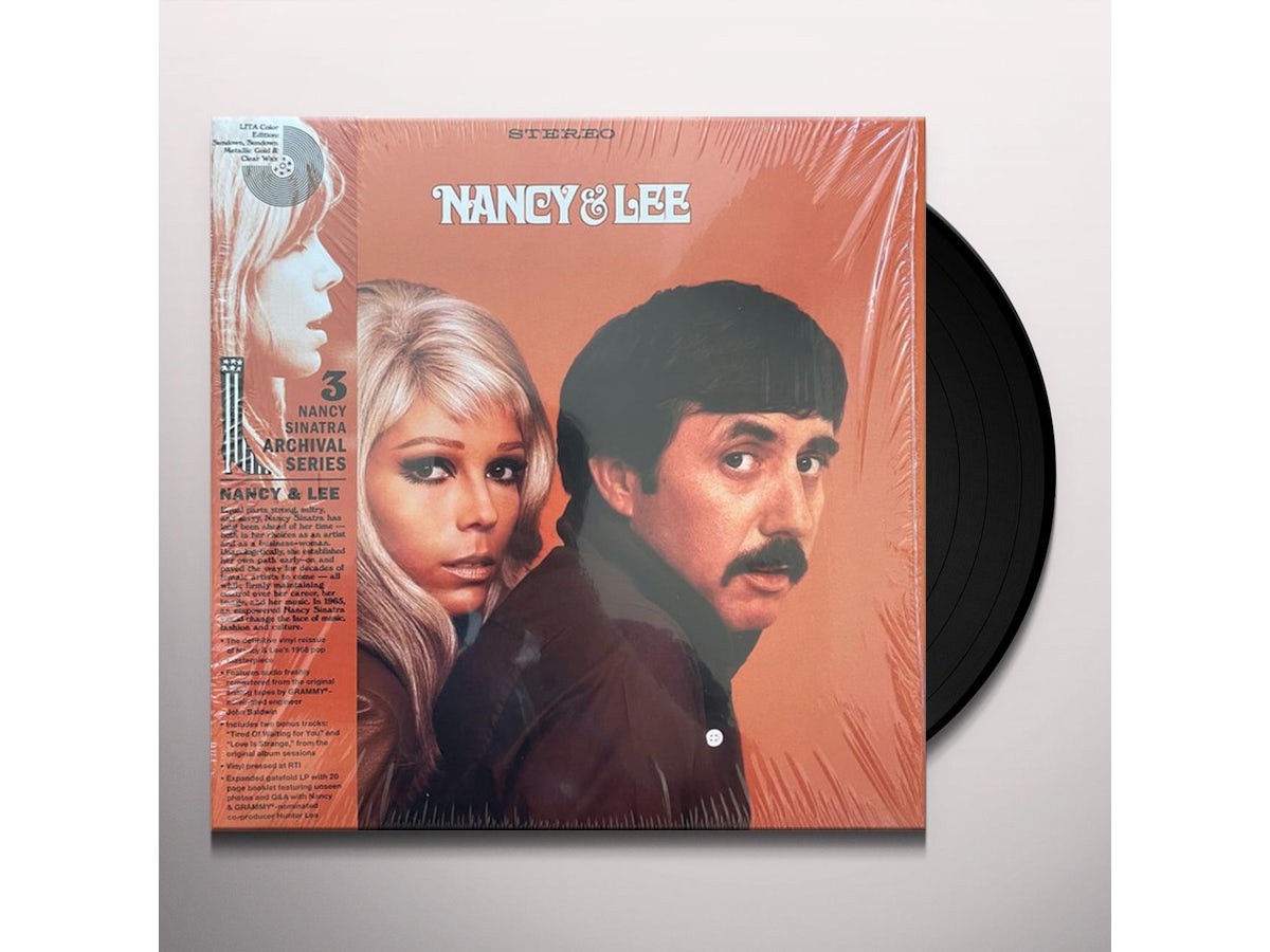 Nancy Sinatra And Lee Hazlewood NANCY & LEE (GOLD VINYL) Vinyl Record