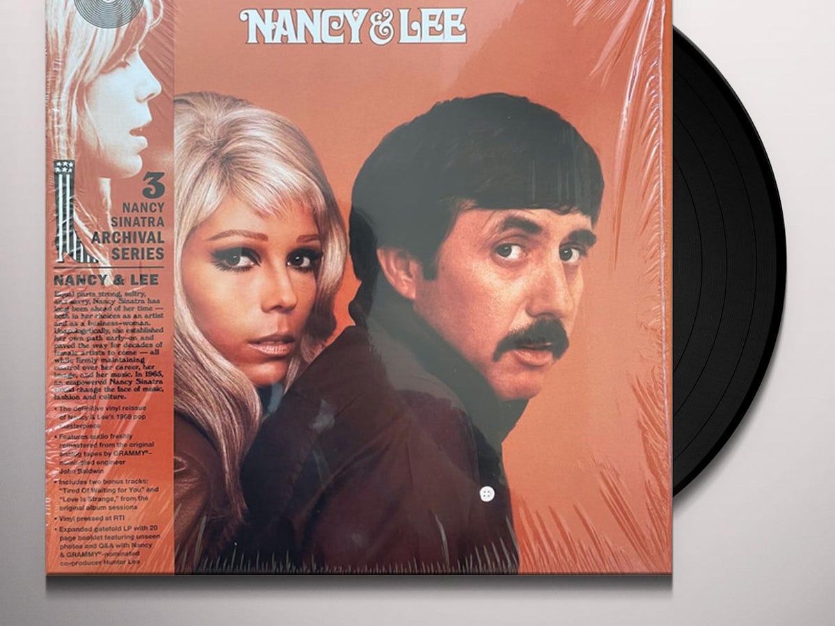 Nancy Sinatra And Lee Hazlewood NANCY & LEE (GOLD VINYL) Vinyl Record