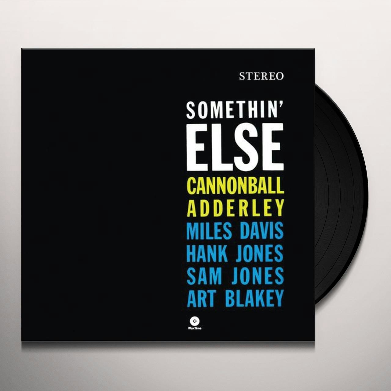 Cannonball Adderley SOMETHIN ELSE Vinyl Record - 180 Gram Pressing