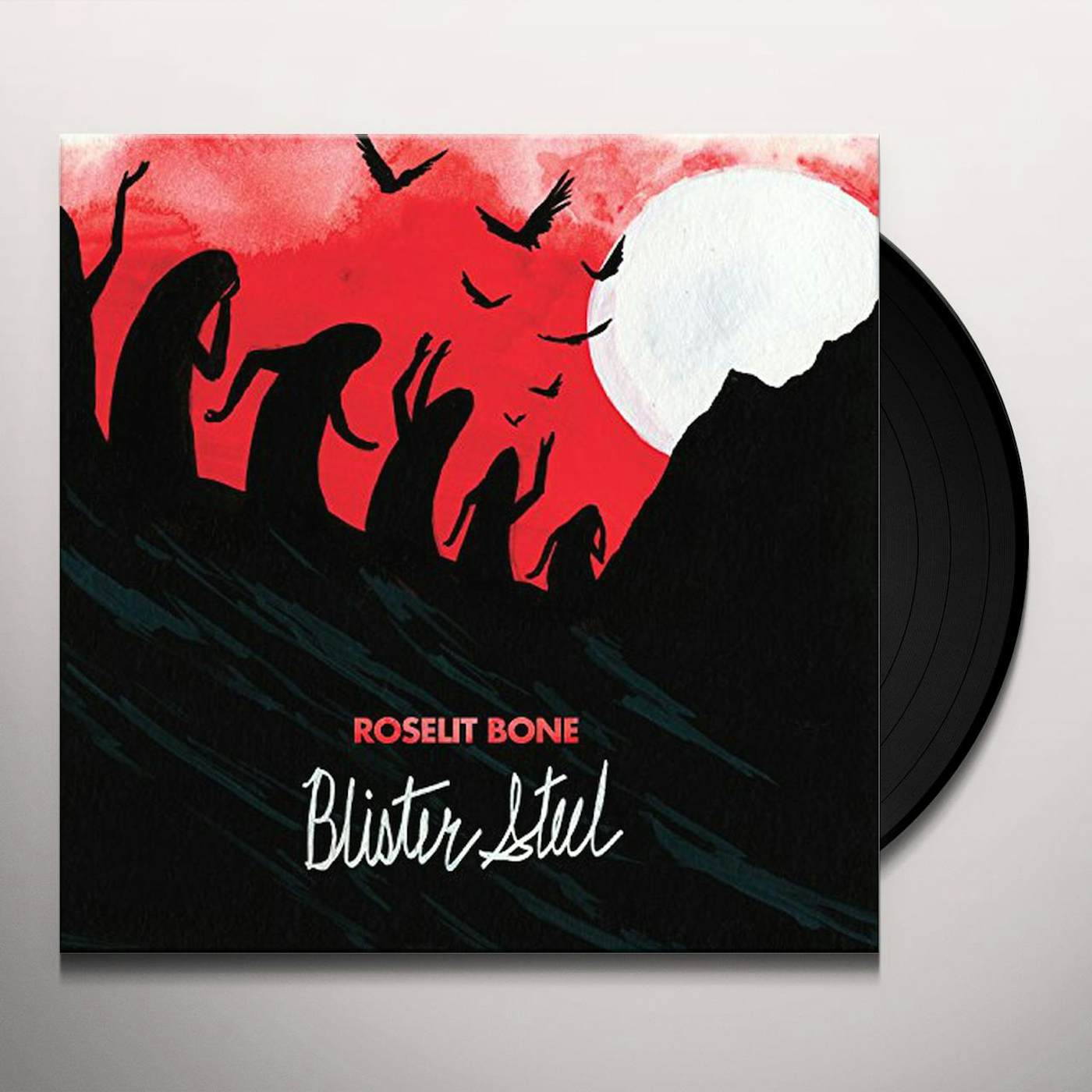 Roselit Bone Blister Steel Vinyl Record
