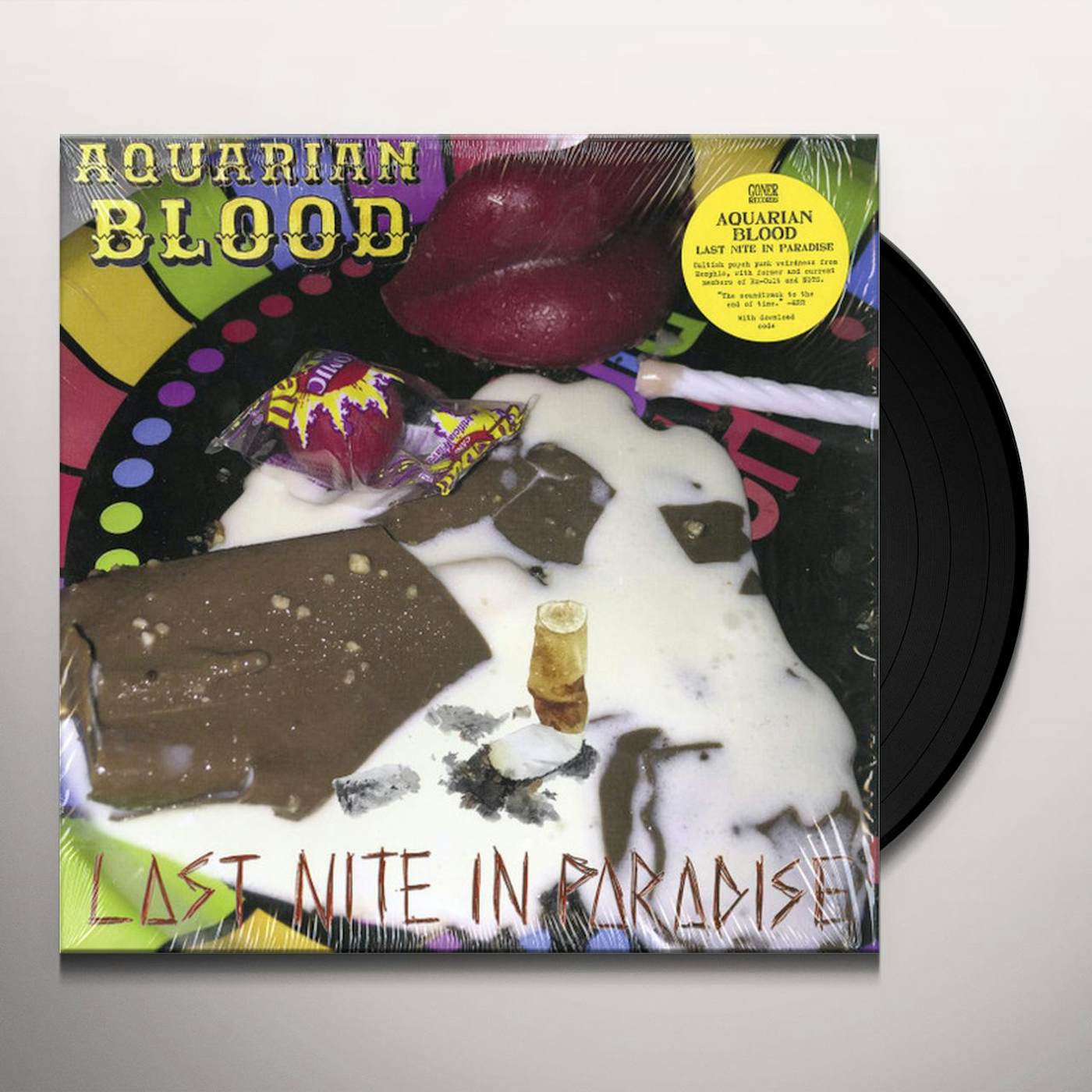 Aquarian Blood Last Nite in Paradise Vinyl Record