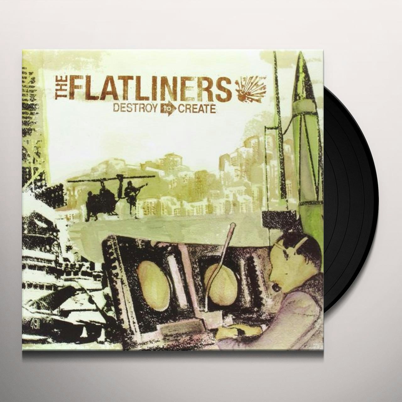 The Flatliners Destroy To Create Vinyl Record