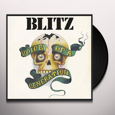 Blitz VOICE OF A GENERATION Vinyl Record - UK Release