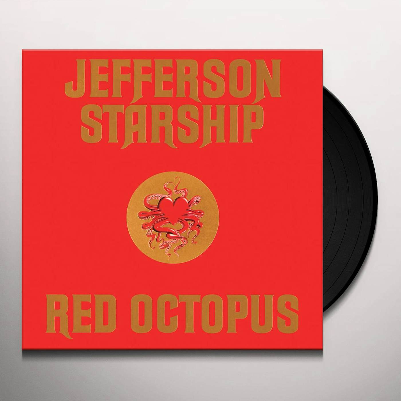 Jefferson Starhsip RED OCTOPUS Vinyl Record