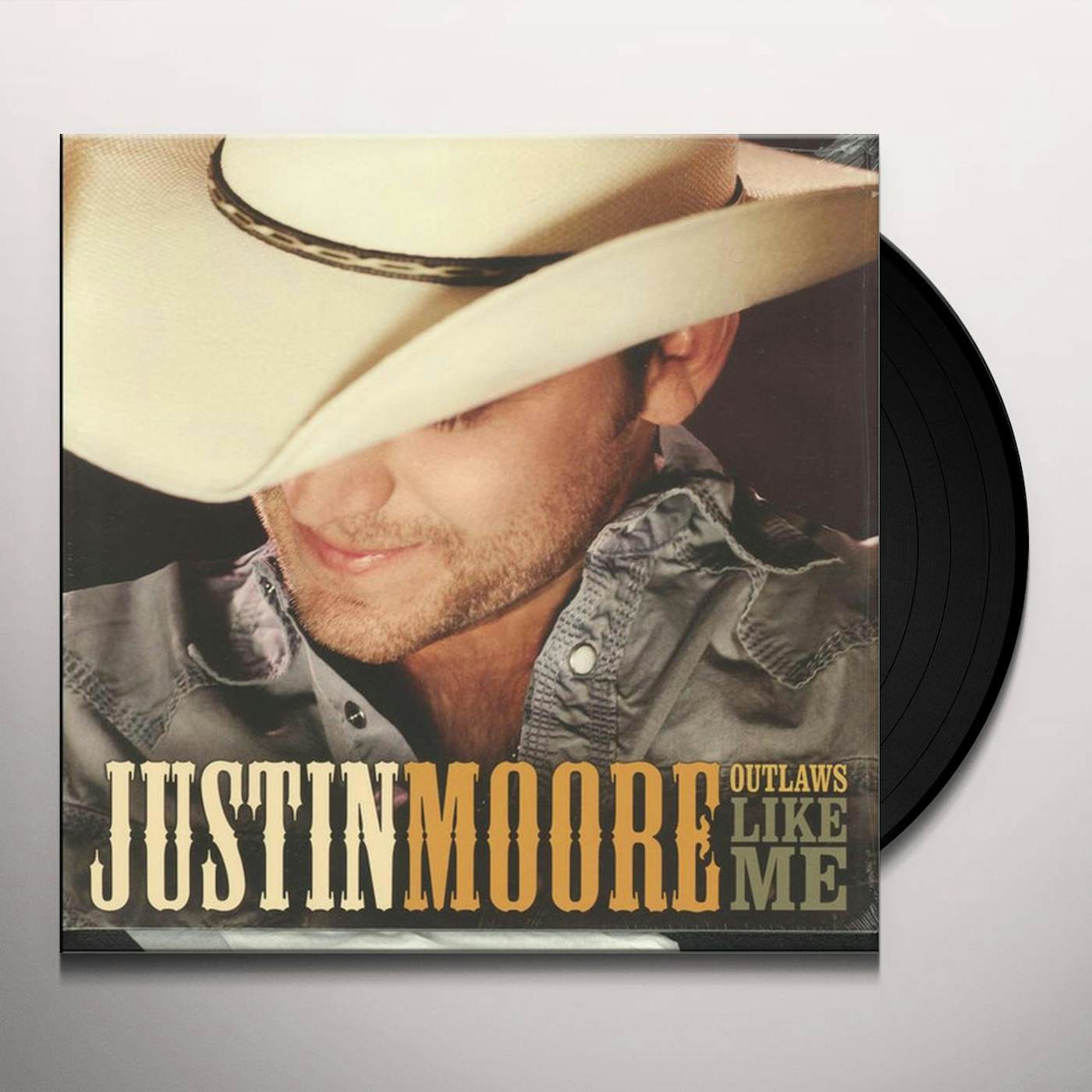 Justin Moore Outlaws Like Me Vinyl Record